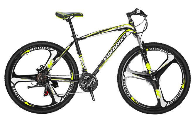 Hovedbilde Eurobike MTB med mag wheels - sort-gul