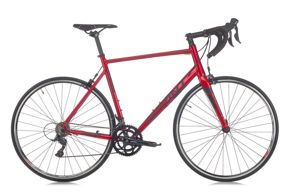 Sprint Monza Elite 28 - Landeveissykkel - metallic rød gloss/sort