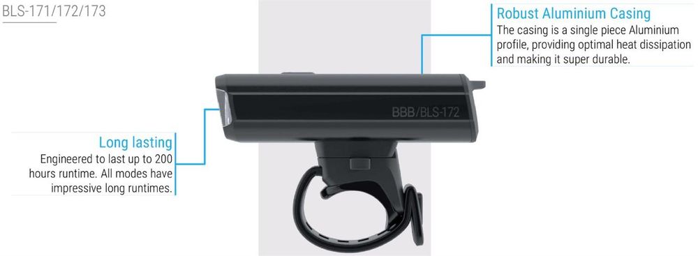Lyktsett BBB StrikeDuo Combo BLS-174
