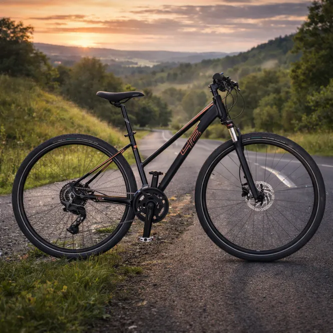 Hovedbilde Damesykkel 28” 4EVER Pulse Disc 16,5” ...