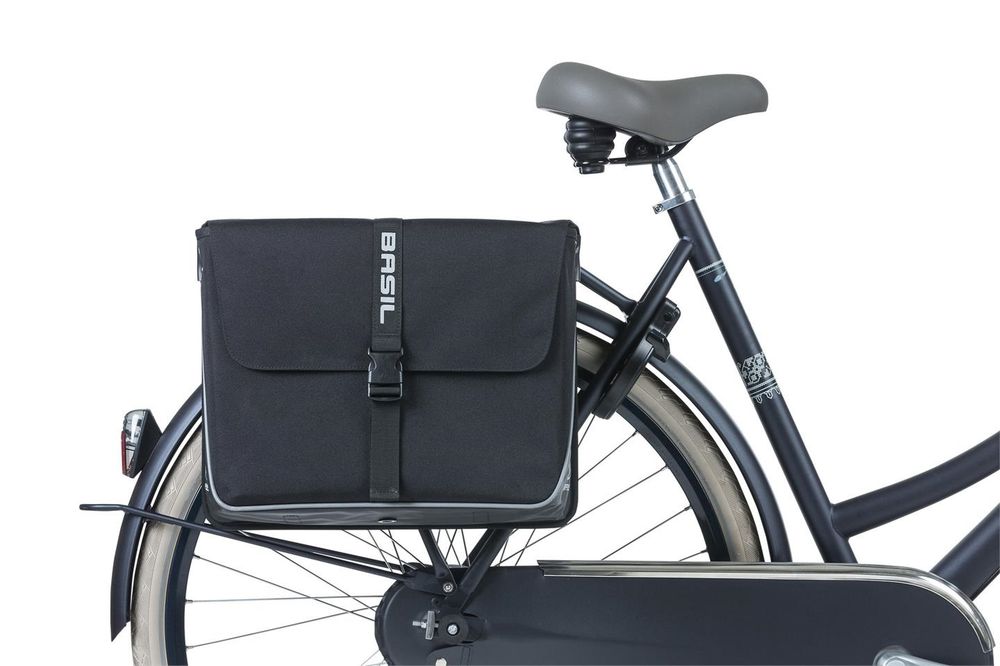 Basil Forte Dobbel Sideveske Sett Sort 35L