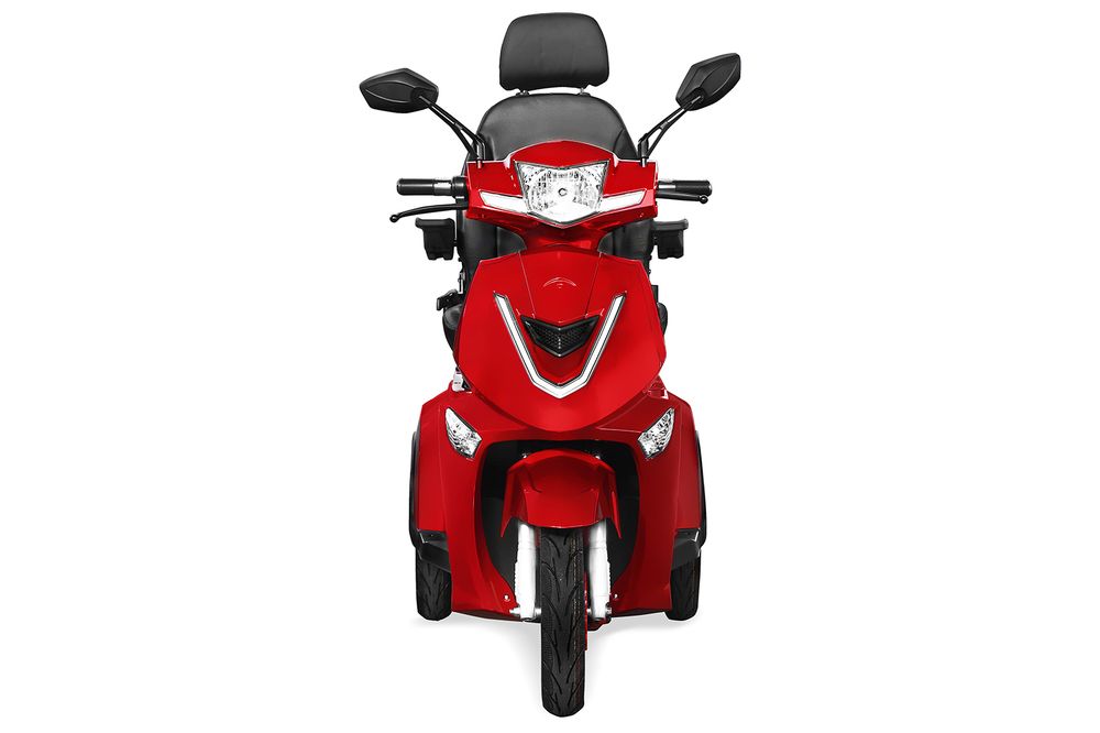 Senio Comfort Mobilitetsscooter – 1000W Elektrisk Trehjuling