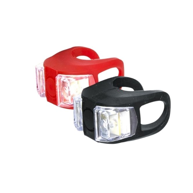 Hovedbilde Sykkellykt sett LED front og bak Sinatle