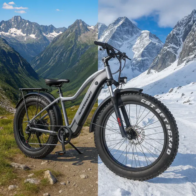 Hovedbilde Elektrisk fatbike EAZbike® FH-M19 - sykkel med ...