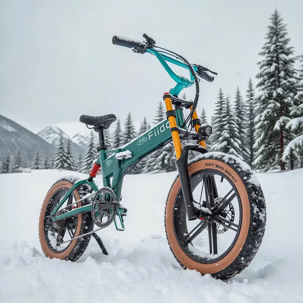 Fiido M1 Pro - Fulldempet sammenleggbar el-fatbike