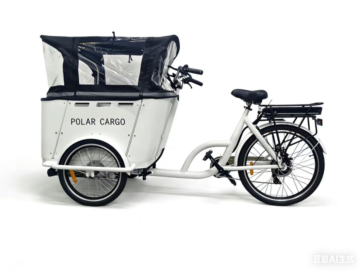 Polar Cargo elektrisk lastesykkel - cargobike 500W