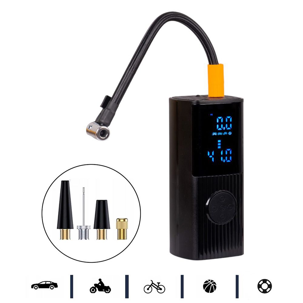 Elektrisk pumpe Dukefira - powerbank og LED-lys