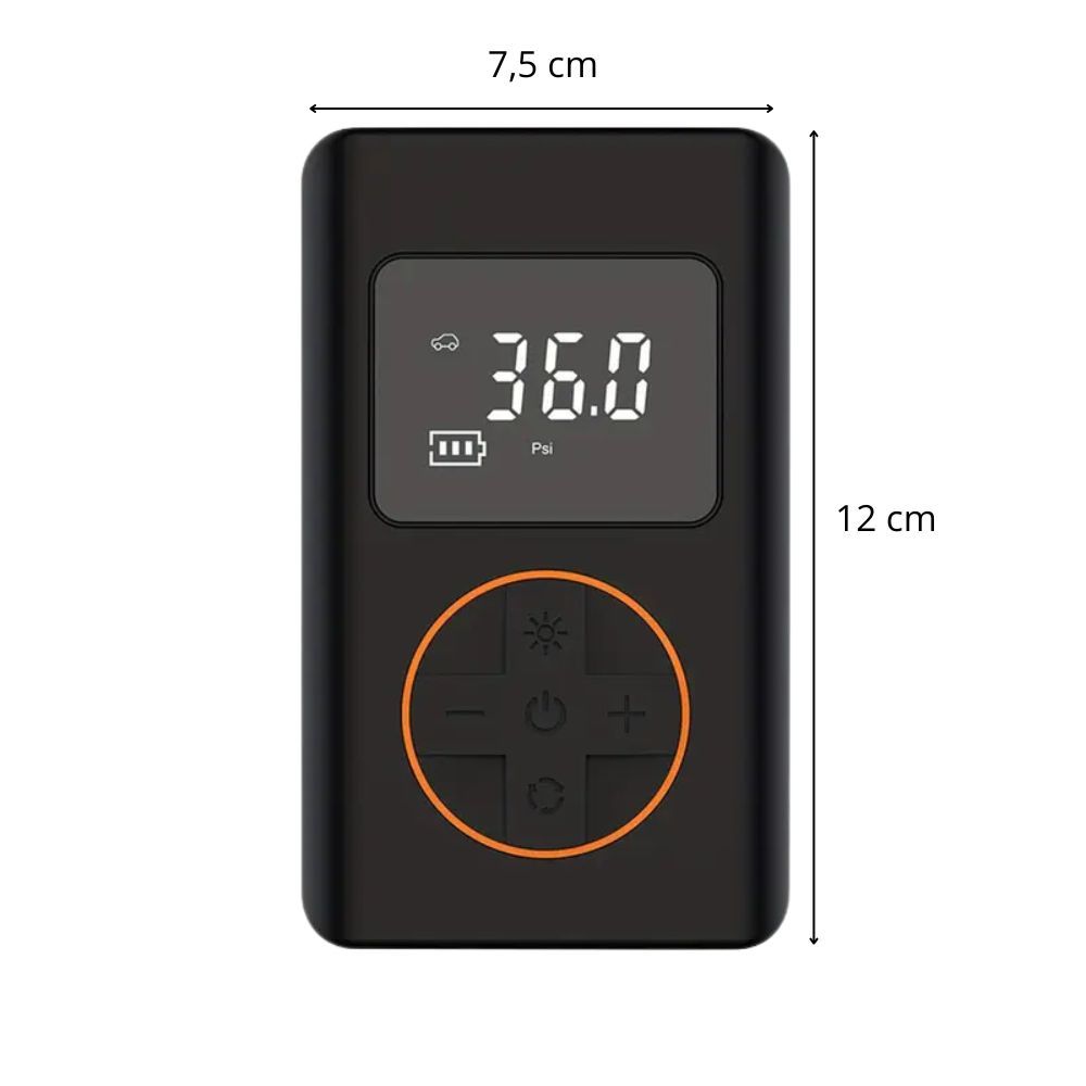 Oppladbar el pumpe Gaberila - powerbank og LED-lys