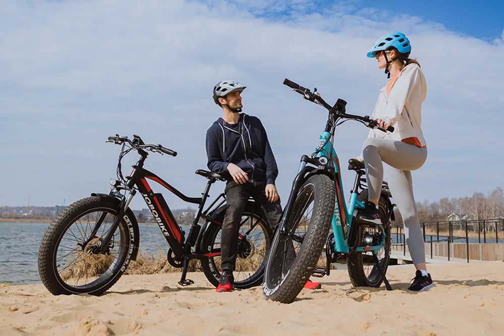 JOBOBIKE Robin PRO elsykkel fatbike 250W - 180km