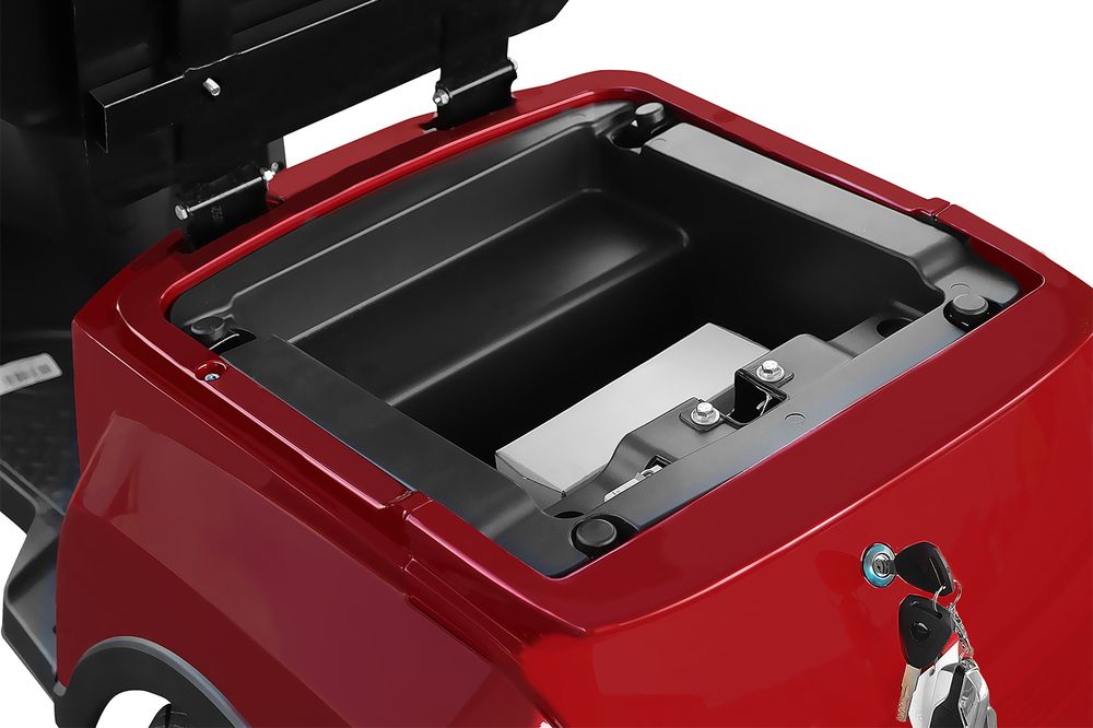 Senio Comfort Mobilitetsscooter – 1000W Elektrisk Trehjuling