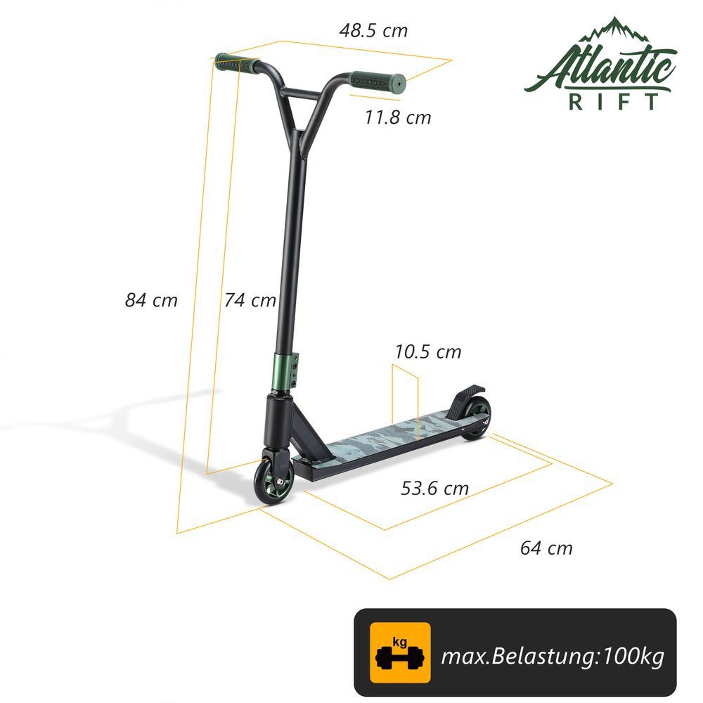 Triksesparkesykkel Army Premium - Kamo/Grønn
