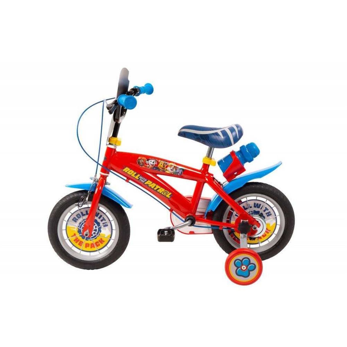 Barnesykkel 14” Paw Patrol med støttehjul