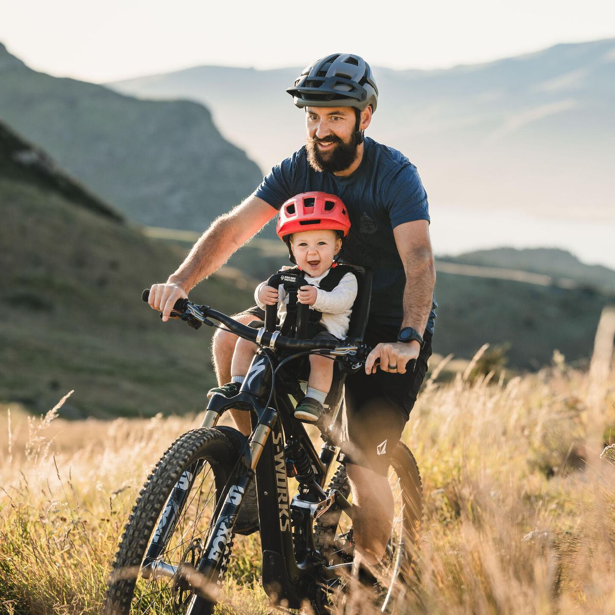 Barnesete sykkel 9mnd til 5år - Kids Ride Shotgun Pro EVO