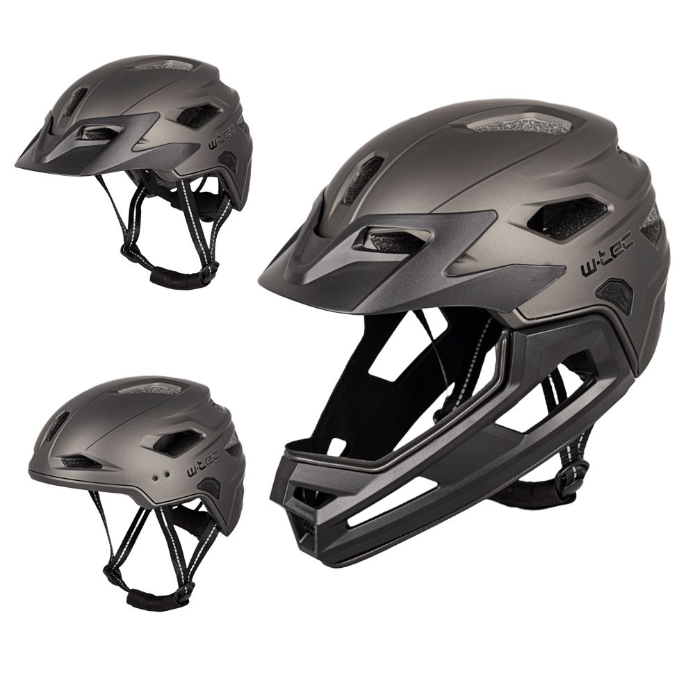 Junior Sykkelhjelm W-TEC Estreito Downhill/BMX - fargevalg