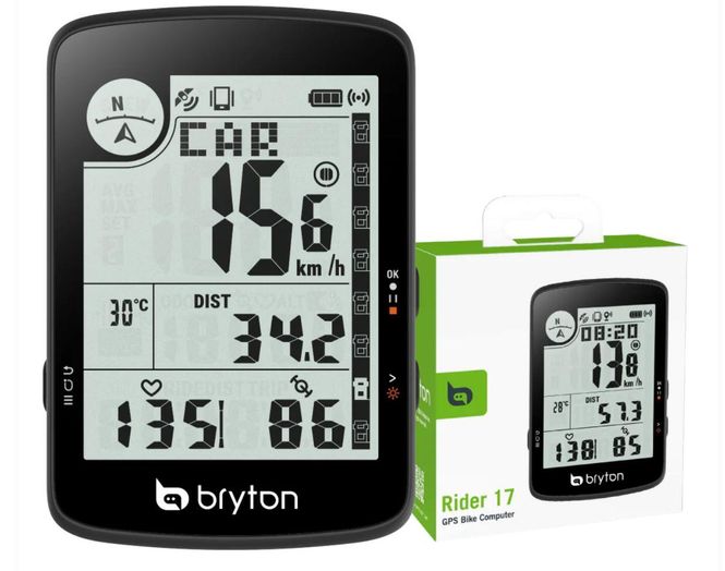 Hovedbilde Bryton Rider 17 E GPS Sykkelcomputer