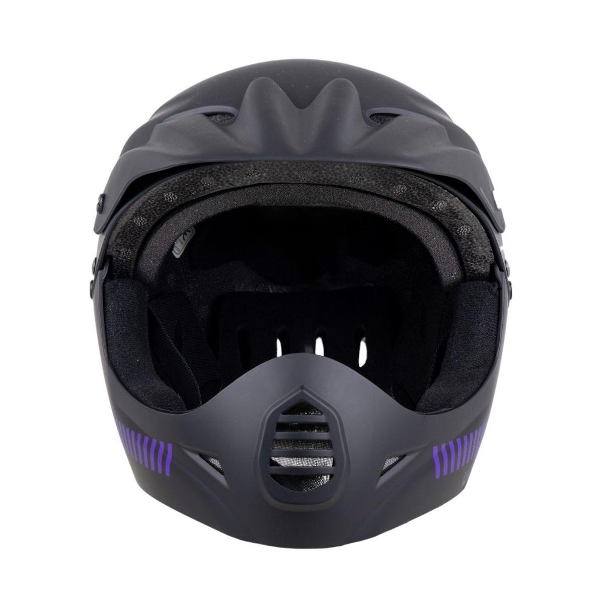 Downhill Helmet W-TEC Campanero Noir Violet